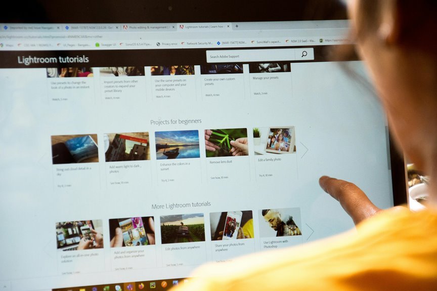 advanced online platform guide instructions